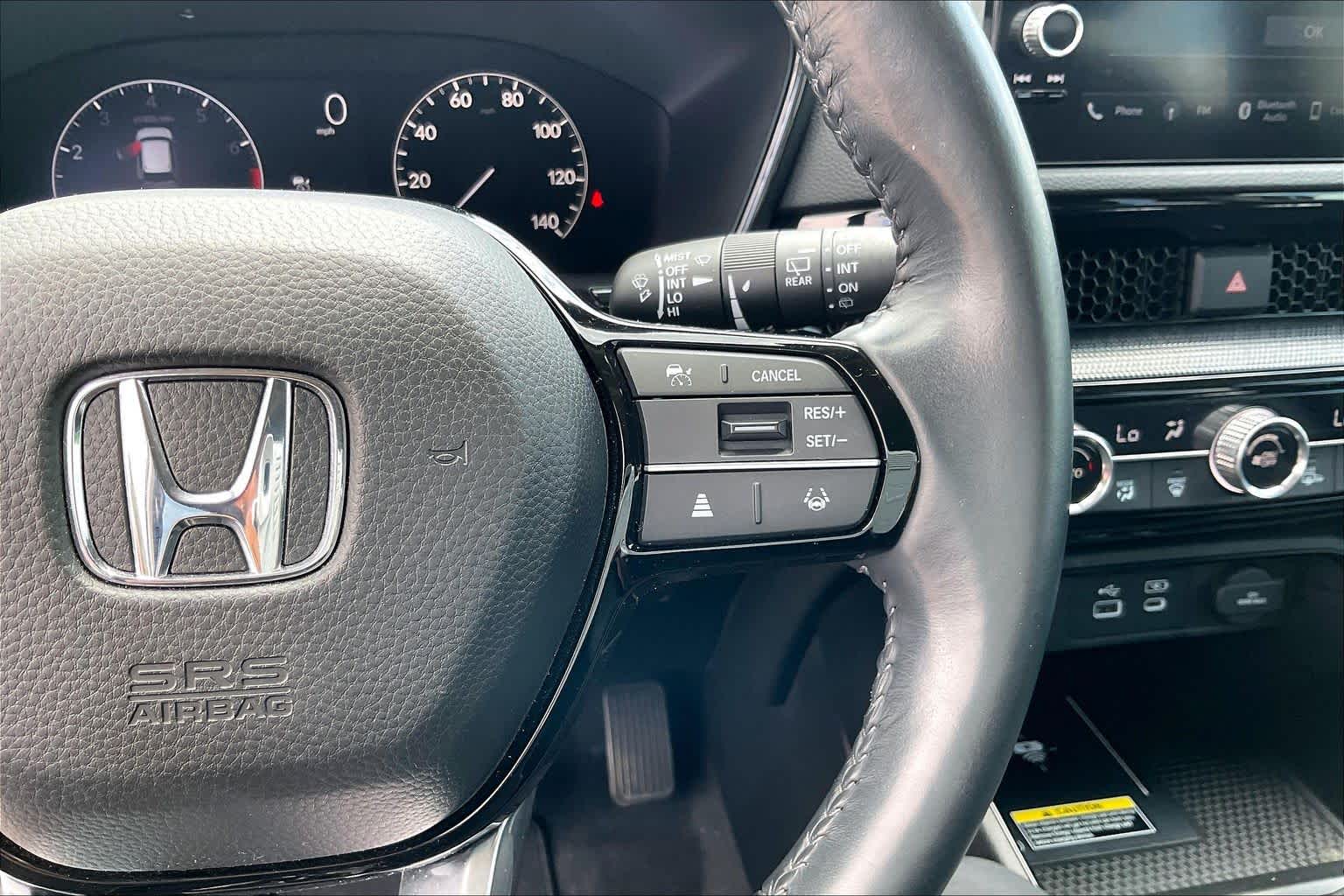 2023 Honda CR-V EX-L Lunar Silver Metallic at Tomball Chrysler Dodge Jeep Ram
