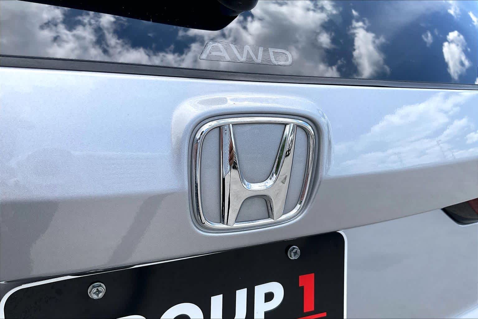 2023 Honda CR-V EX-L Lunar Silver Metallic at Tomball Chrysler Dodge Jeep Ram