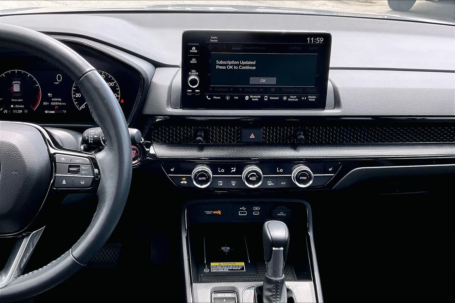 2023 Honda CR-V EX-L Lunar Silver Metallic at Tomball Chrysler Dodge Jeep Ram