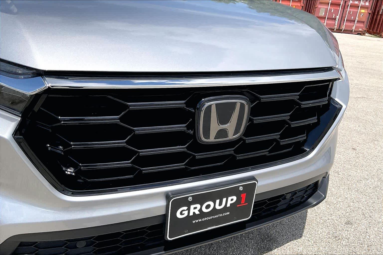 2023 Honda CR-V EX-L Lunar Silver Metallic at Tomball Chrysler Dodge Jeep Ram