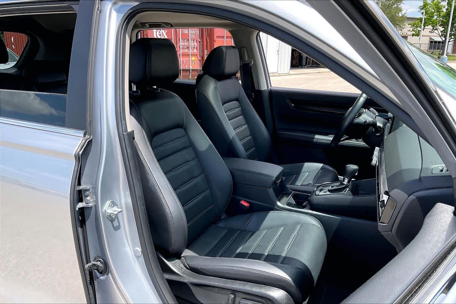 2023 Honda CR-V EX-L Lunar Silver Metallic at Tomball Chrysler Dodge Jeep Ram