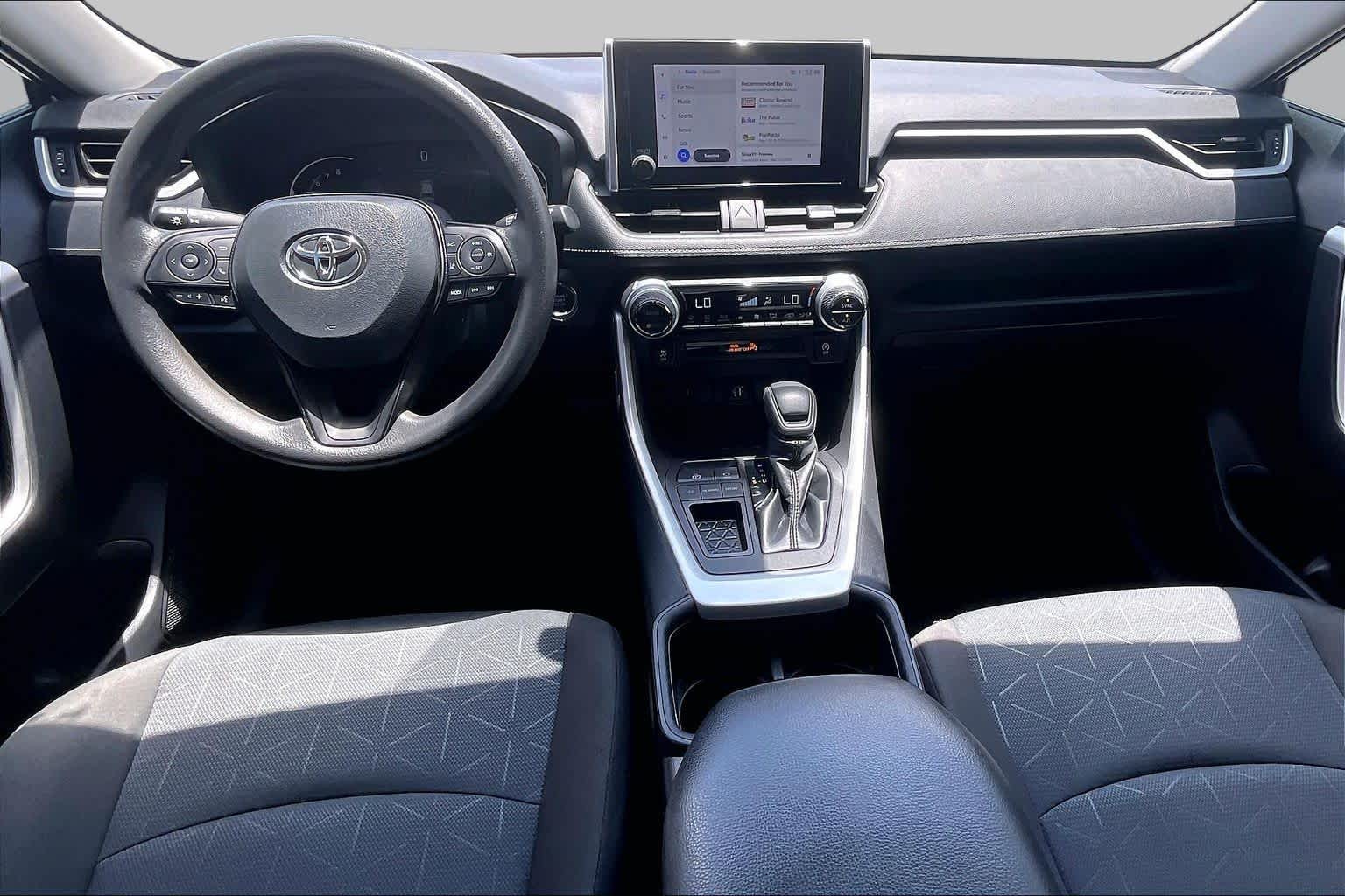 2024 Toyota RAV4 XLE Midnight Black Metallic at AutoNation Toyota Gulf Fwy