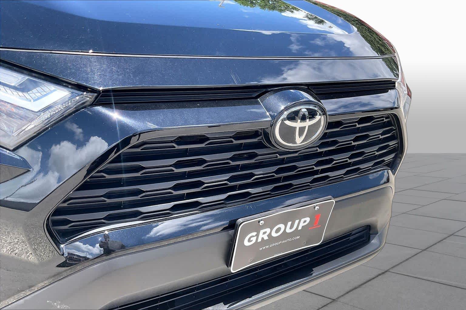 2024 Toyota RAV4 XLE Midnight Black Metallic at AutoNation Toyota Gulf Fwy