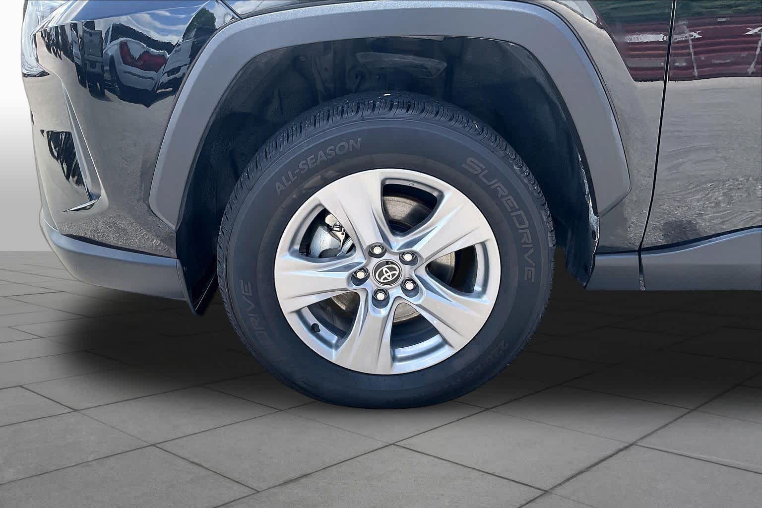 2024 Toyota RAV4 XLE Midnight Black Metallic at AutoNation Toyota Gulf Fwy