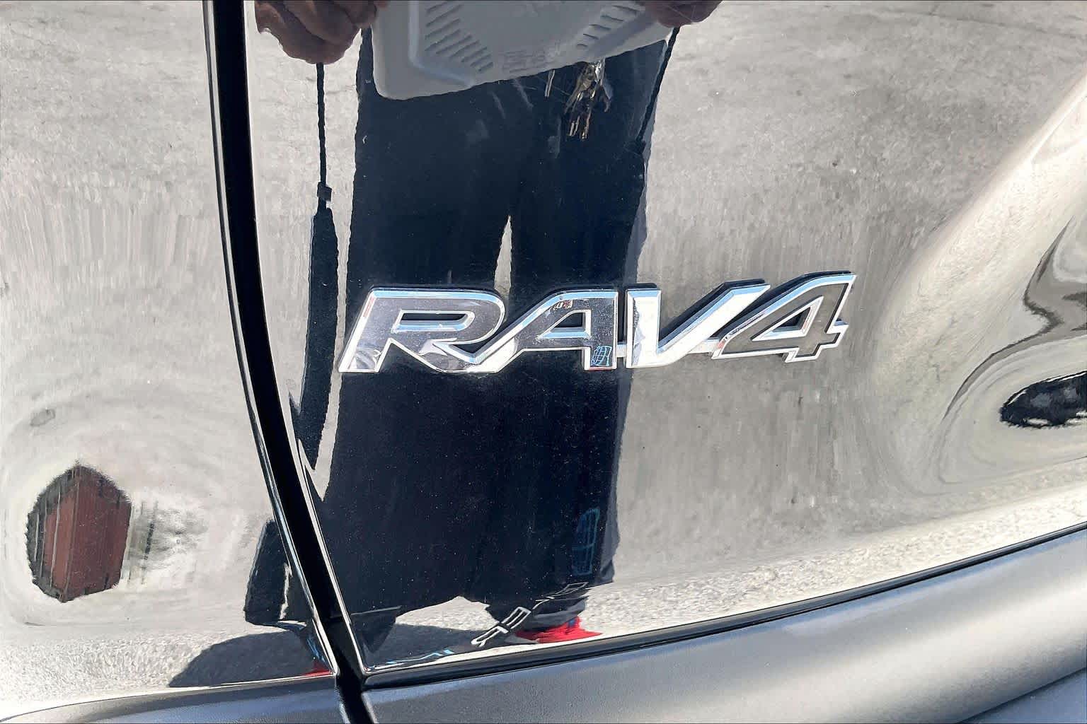 2024 Toyota RAV4 XLE Midnight Black Metallic at AutoNation Toyota Gulf Fwy