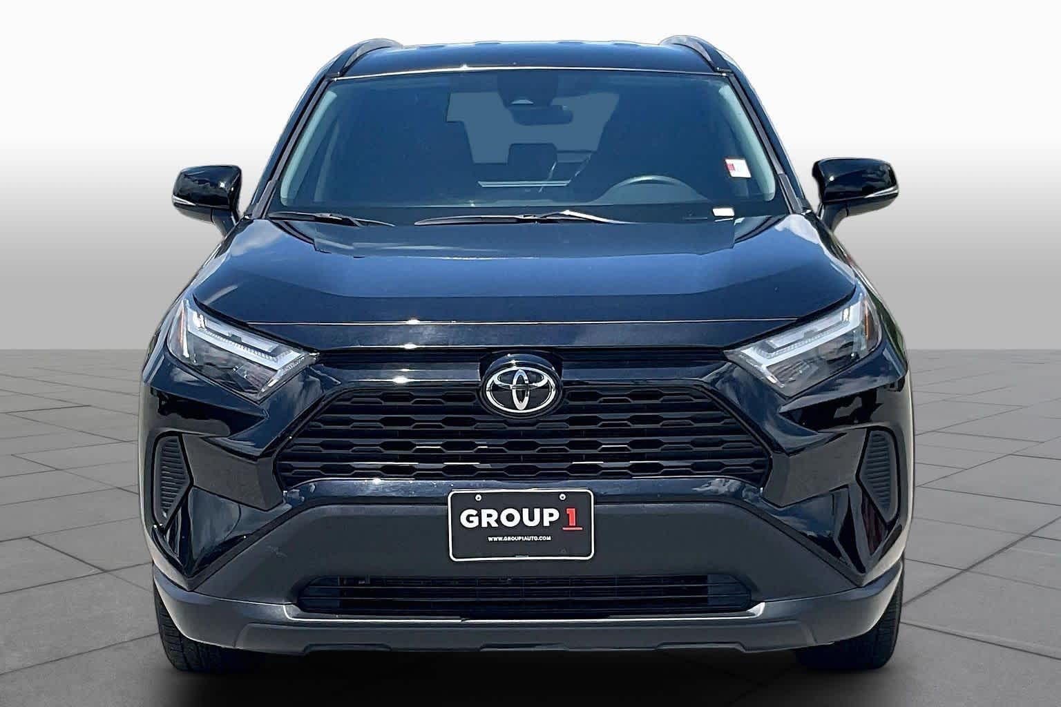 2024 Toyota RAV4 XLE Midnight Black Metallic at AutoNation Toyota Gulf Fwy