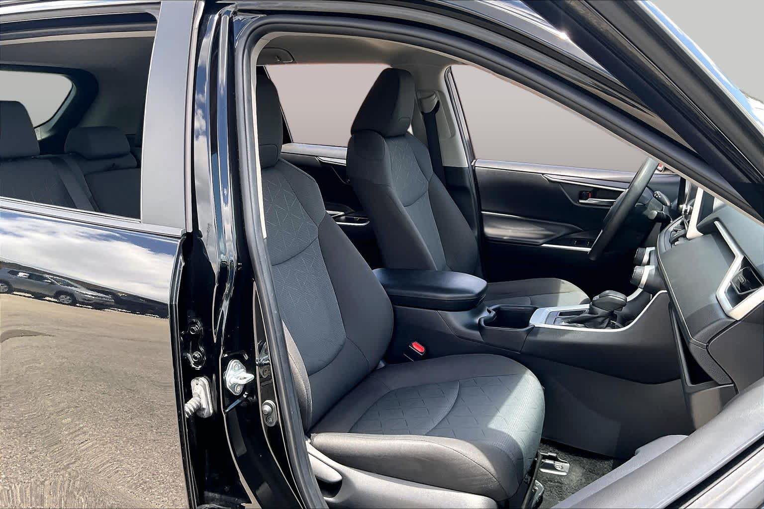 2024 Toyota RAV4 XLE Midnight Black Metallic at AutoNation Toyota Gulf Fwy