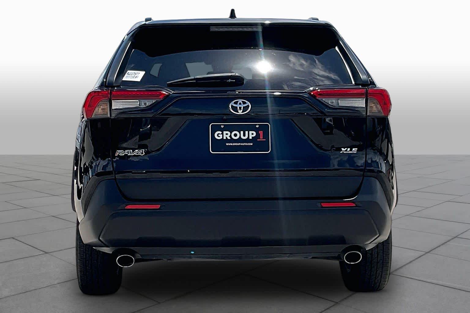 2024 Toyota RAV4 XLE Midnight Black Metallic at AutoNation Toyota Gulf Fwy