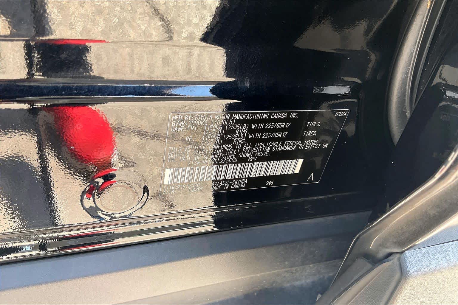 2024 Toyota RAV4 XLE Midnight Black Metallic at AutoNation USA Katy