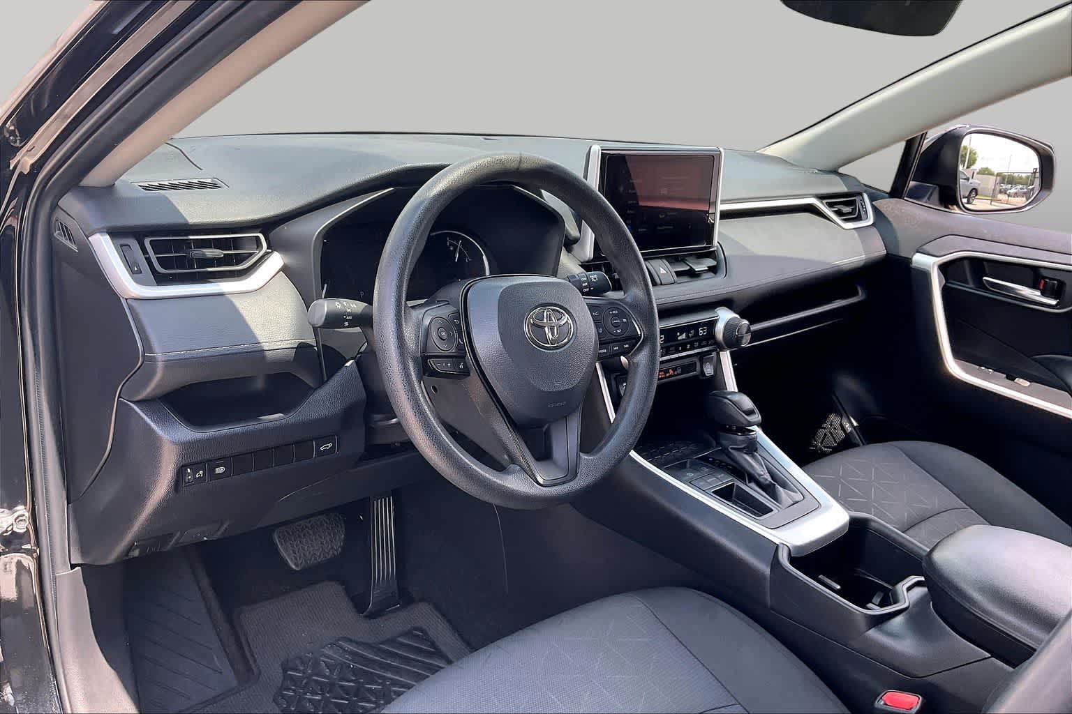 2024 Toyota RAV4 XLE Midnight Black Metallic at Group 1 Toyota Southwest