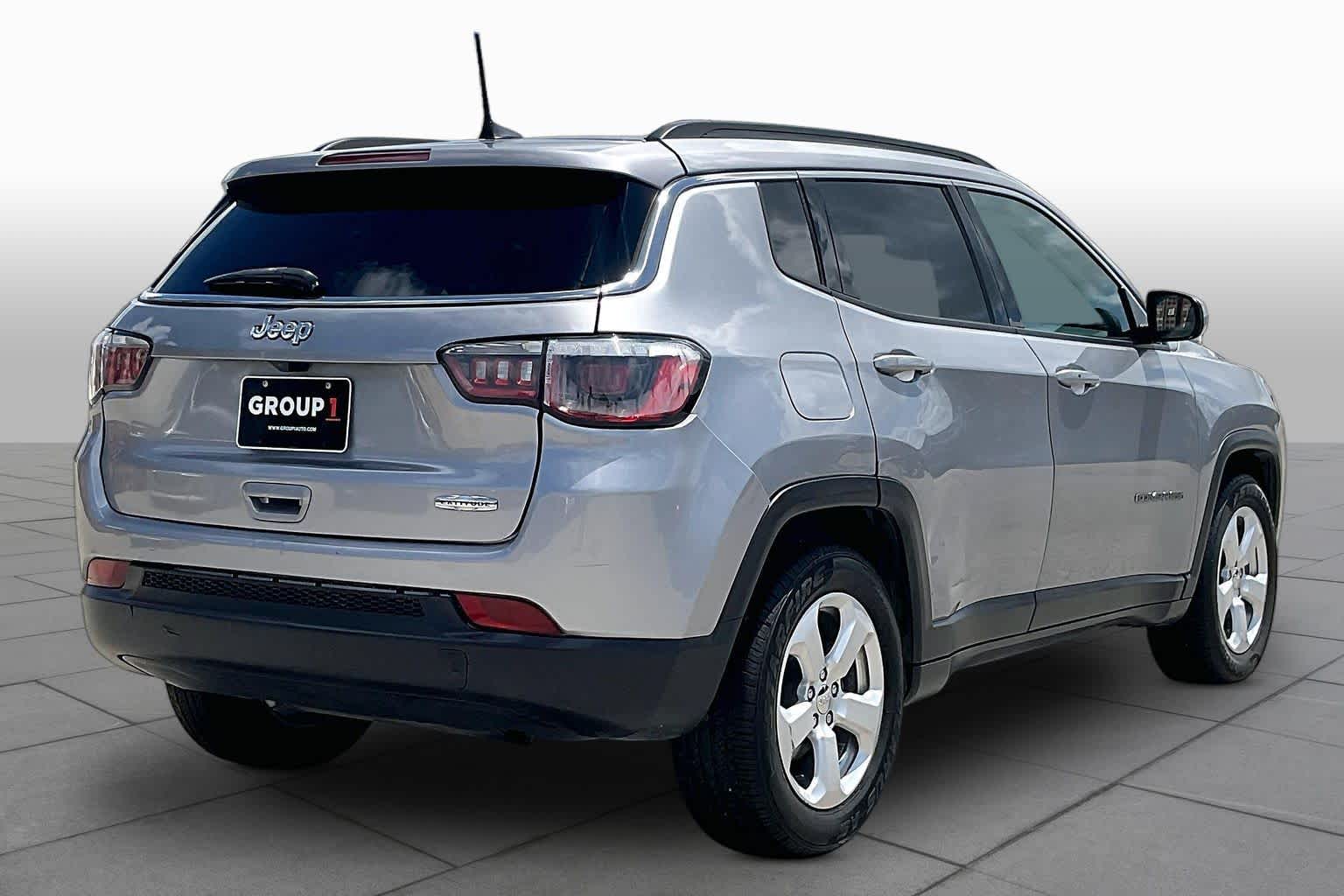 2019 Jeep Compass Latitude Billet Silver Metallic Clear Coat at Baytown Ford