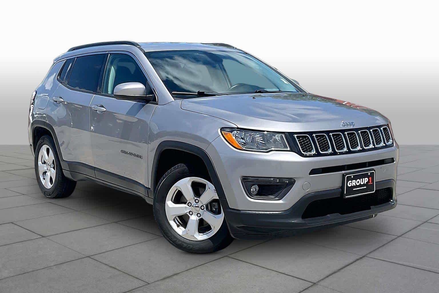 2019 Jeep Compass Latitude Billet Silver Metallic Clear Coat at Baytown Ford