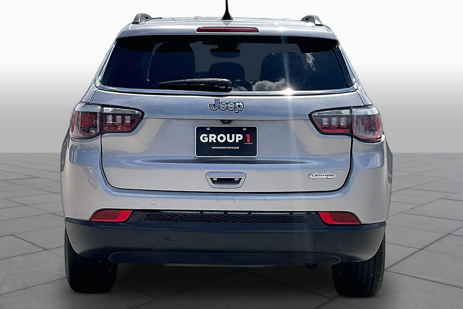2019 Jeep Compass Latitude Billet Silver Metallic Clear Coat at Baytown Ford