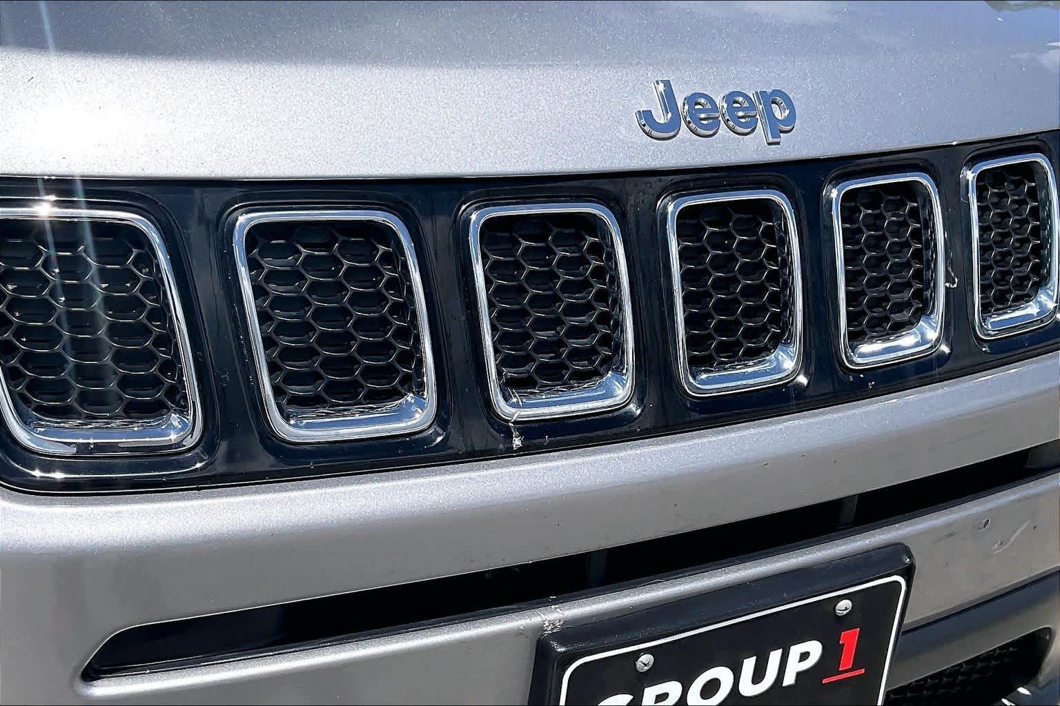 2019 Jeep Compass Latitude Billet Silver Metallic Clear Coat at Baytown Ford