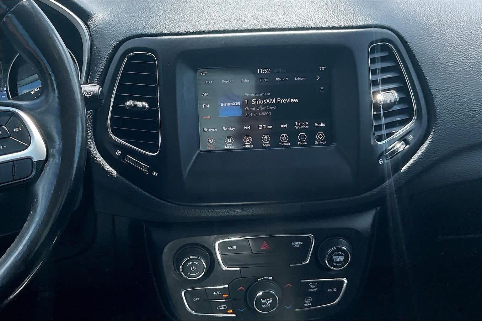 2019 Jeep Compass Latitude Billet Silver Metallic Clear Coat at Baytown Ford