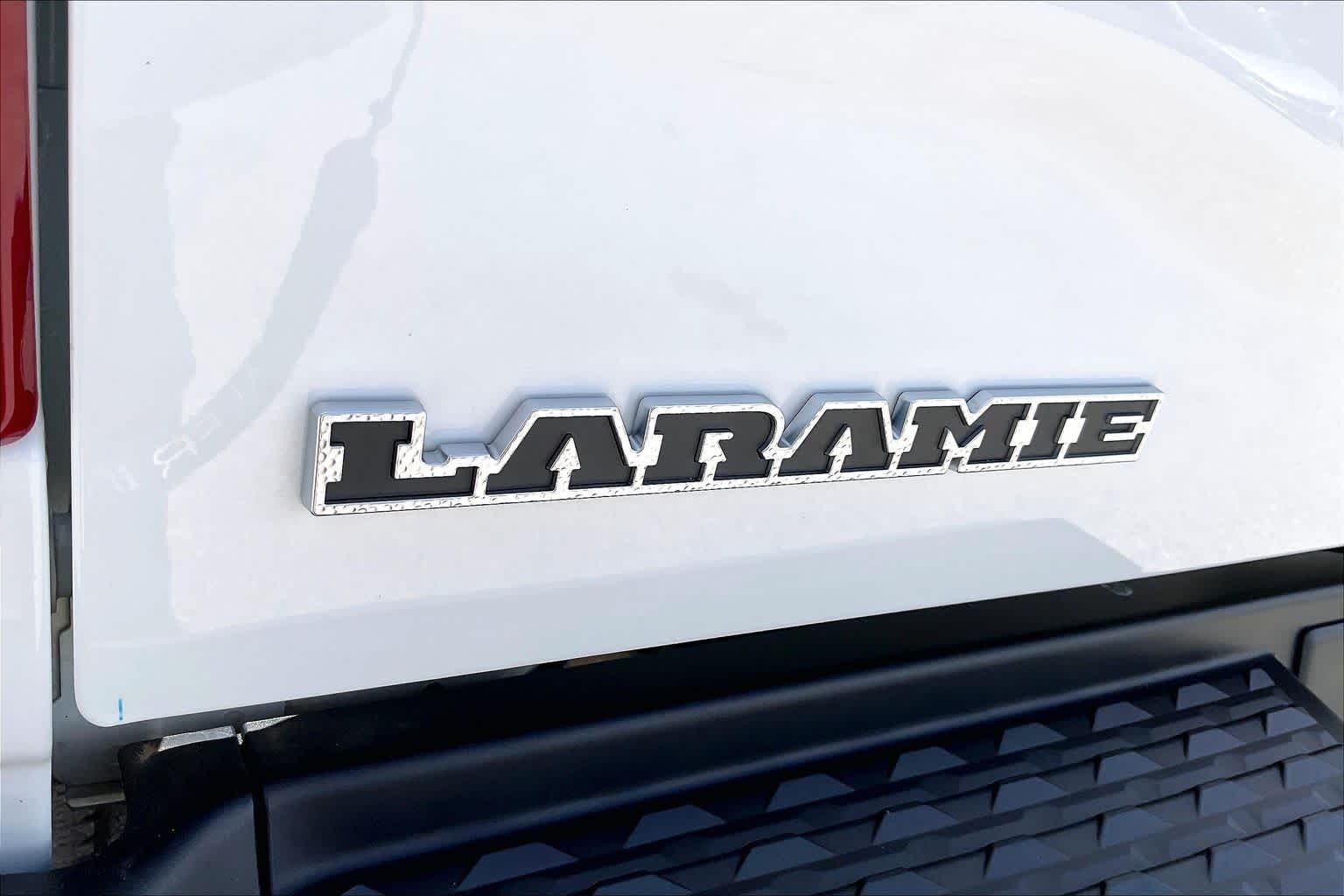 2024 Ram 2500 Laramie Bright White Clearcoat at Tomball Chrysler Dodge Jeep Ram