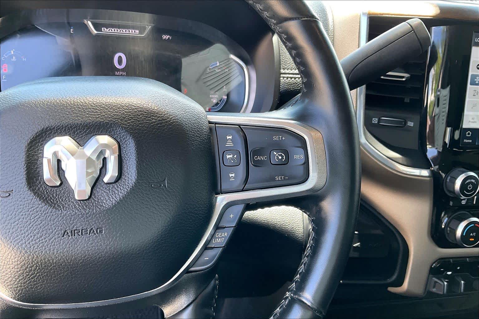 2024 Ram 2500 Laramie Bright White Clearcoat at Tomball Chrysler Dodge Jeep Ram