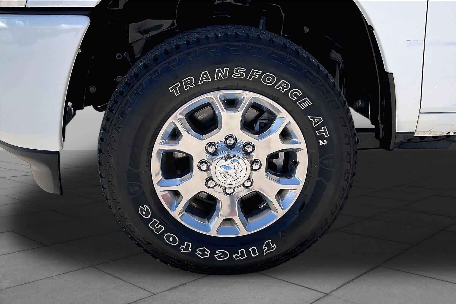 2024 Ram 2500 Laramie Bright White Clearcoat at Tomball Chrysler Dodge Jeep Ram