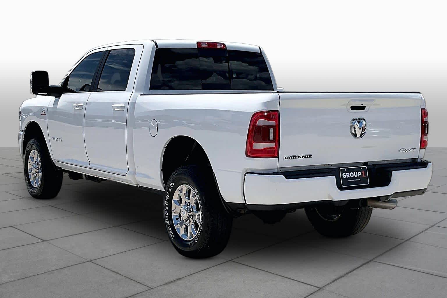 2024 Ram 2500 Laramie Bright White Clearcoat at Tomball Chrysler Dodge Jeep Ram