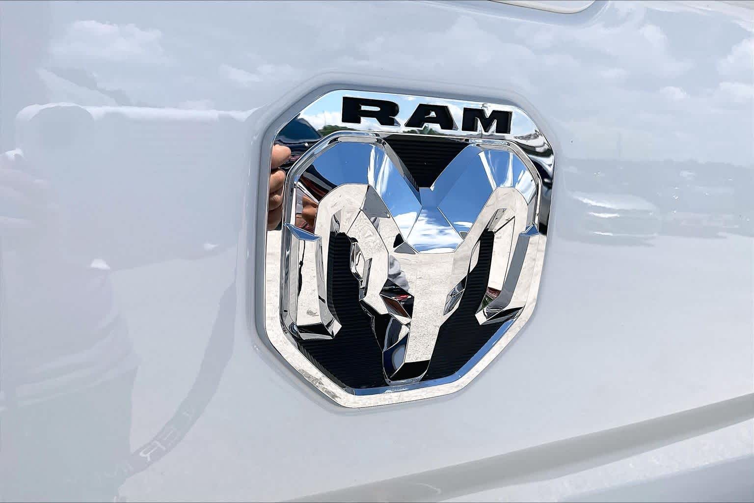 2024 Ram 2500 Laramie Bright White Clearcoat at Tomball Chrysler Dodge Jeep Ram