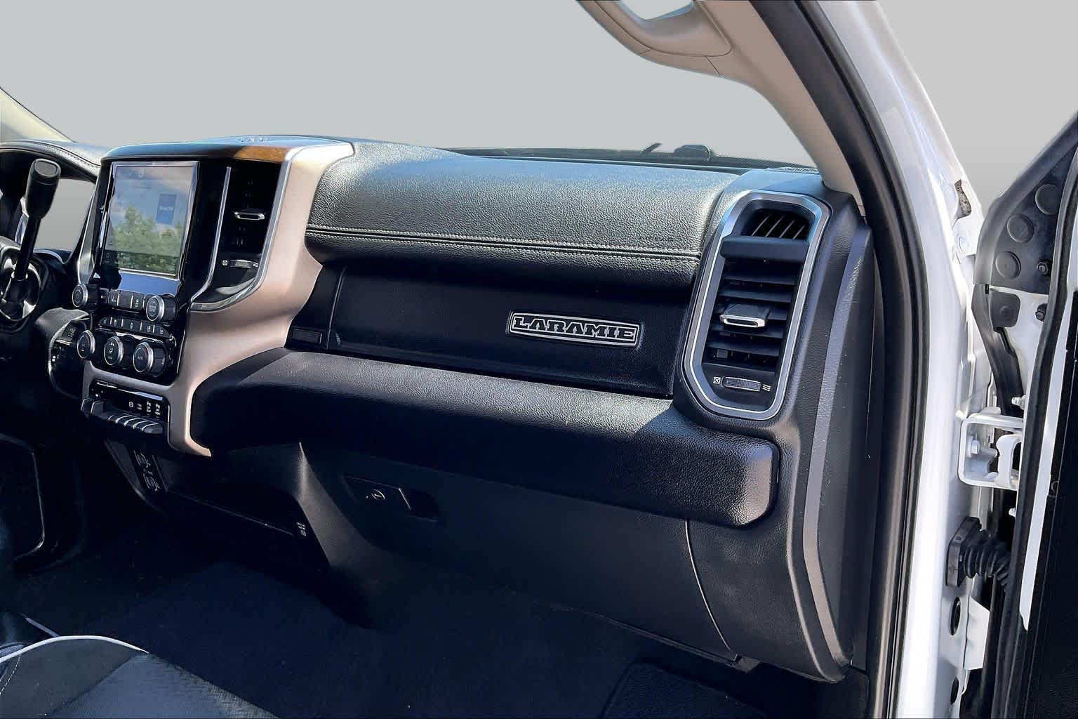 2024 Ram 2500 Laramie Bright White Clearcoat at Tomball Chrysler Dodge Jeep Ram