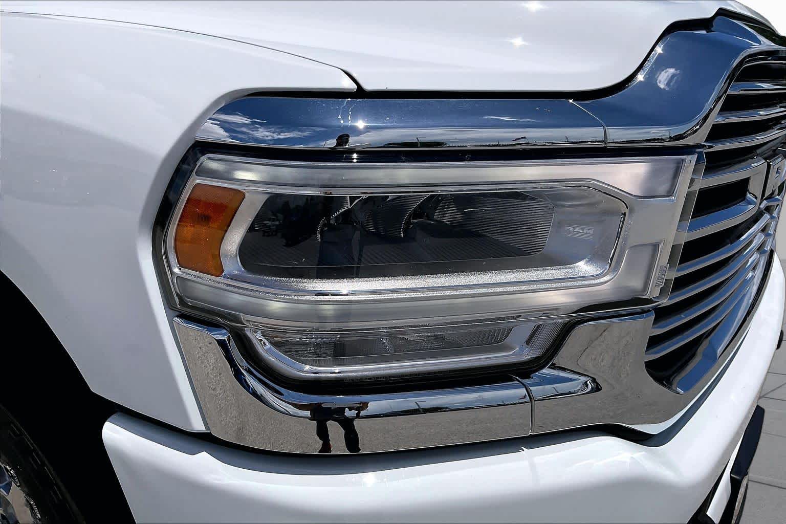 2024 Ram 2500 Laramie Bright White Clearcoat at Tomball Chrysler Dodge Jeep Ram