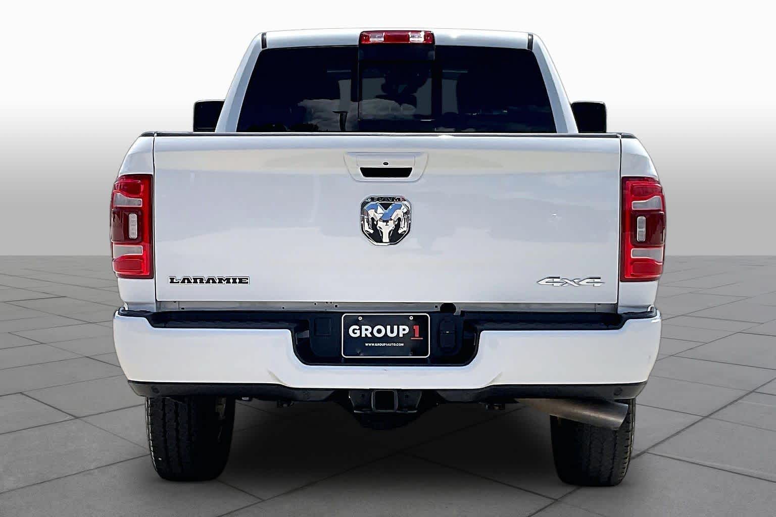 2024 Ram 2500 Laramie Bright White Clearcoat at Tomball Chrysler Dodge Jeep Ram