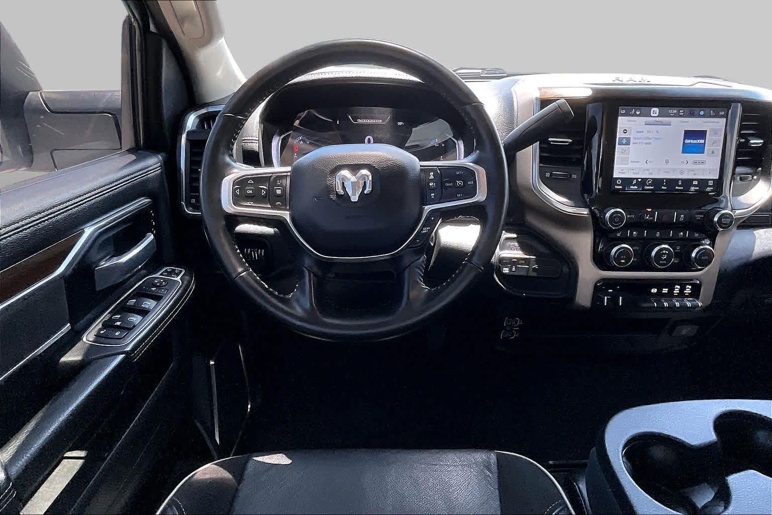 2024 Ram 2500 Laramie Bright White Clearcoat at Tomball Chrysler Dodge Jeep Ram