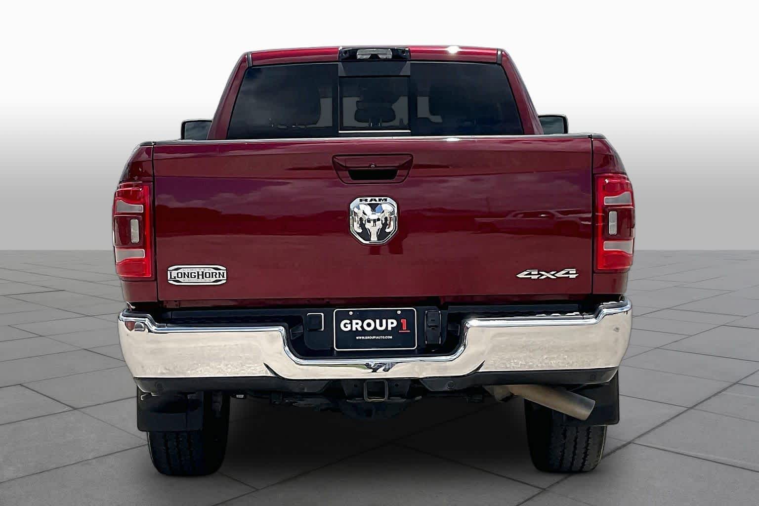 2024 Ram 2500 Longhorn Delmonico Red Pearlcoat at Tomball Chrysler Dodge Jeep Ram