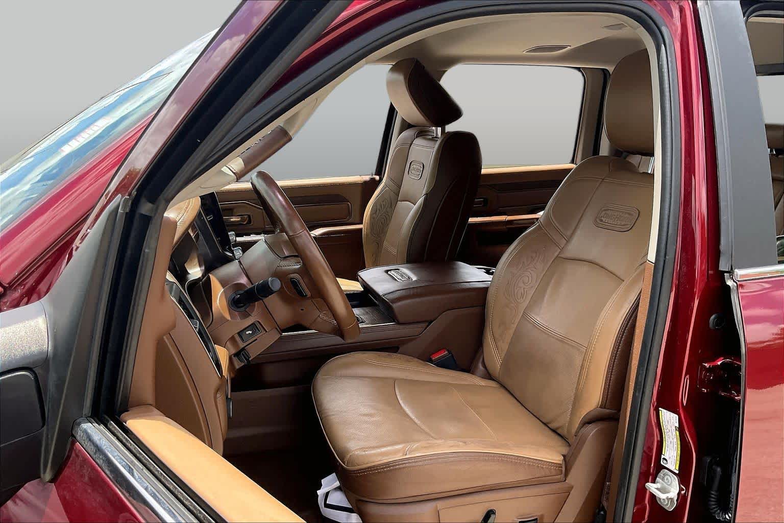 2024 Ram 2500 Longhorn Delmonico Red Pearlcoat at Tomball Chrysler Dodge Jeep Ram