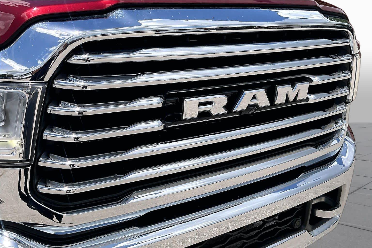 2024 Ram 2500 Longhorn Delmonico Red Pearlcoat at Tomball Chrysler Dodge Jeep Ram