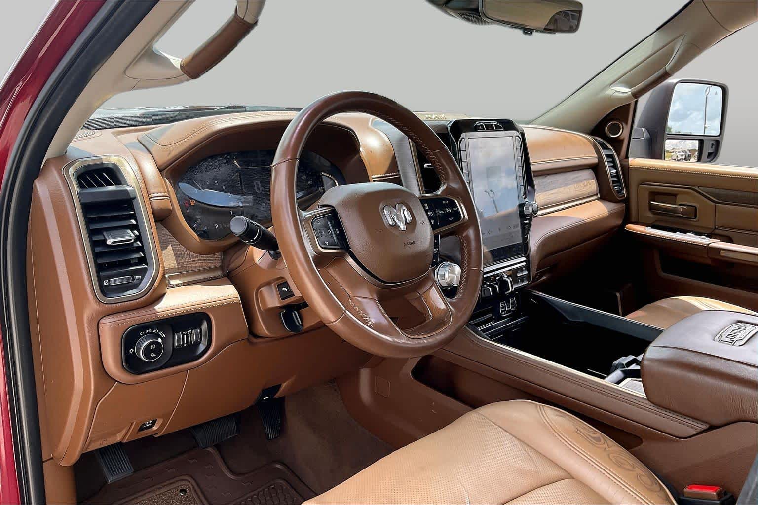 2024 Ram 2500 Longhorn Delmonico Red Pearlcoat at Tomball Chrysler Dodge Jeep Ram