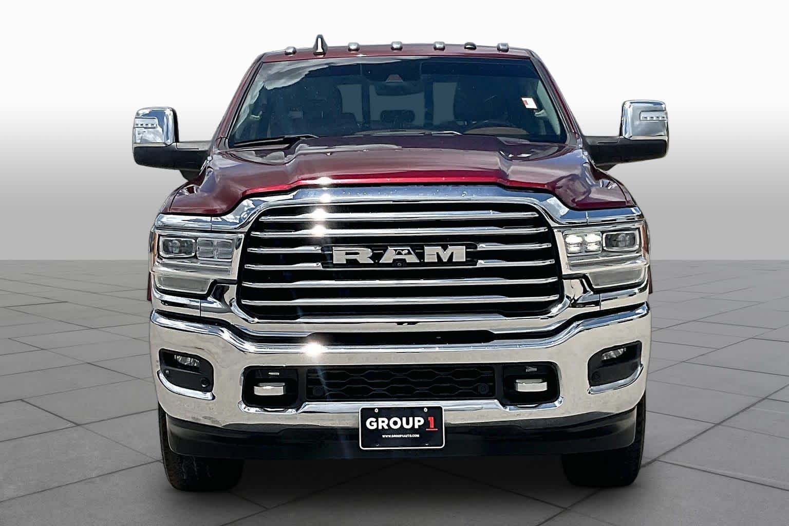 2024 Ram 2500 Longhorn Delmonico Red Pearlcoat at Tomball Chrysler Dodge Jeep Ram