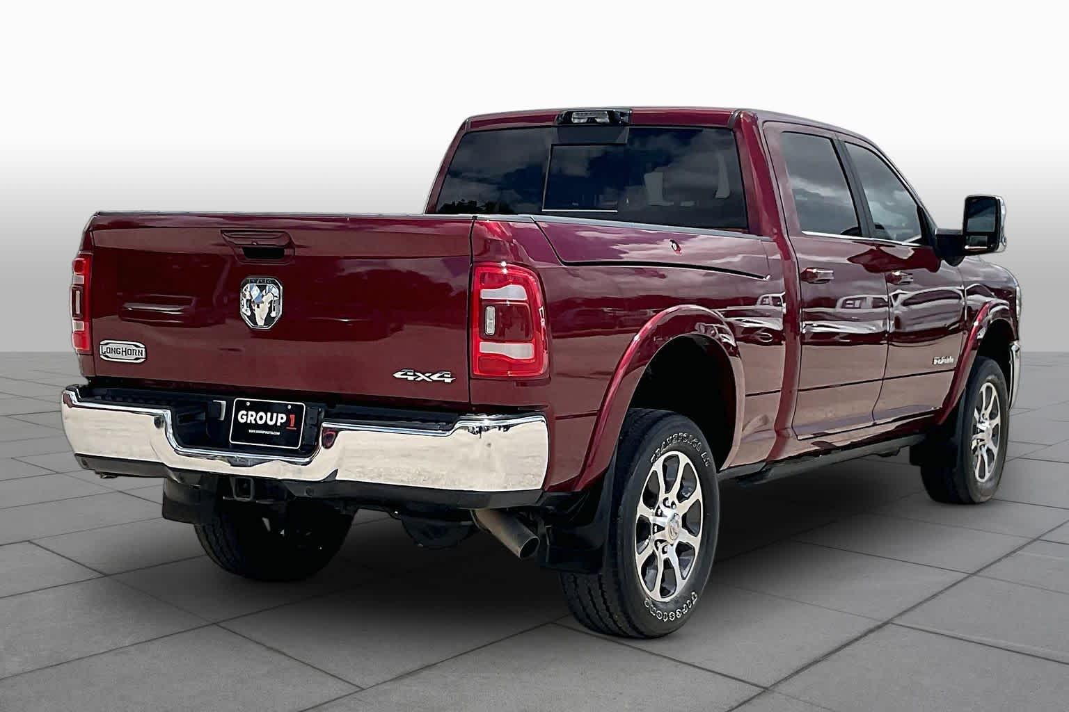 2024 Ram 2500 Longhorn Delmonico Red Pearlcoat at Tomball Chrysler Dodge Jeep Ram