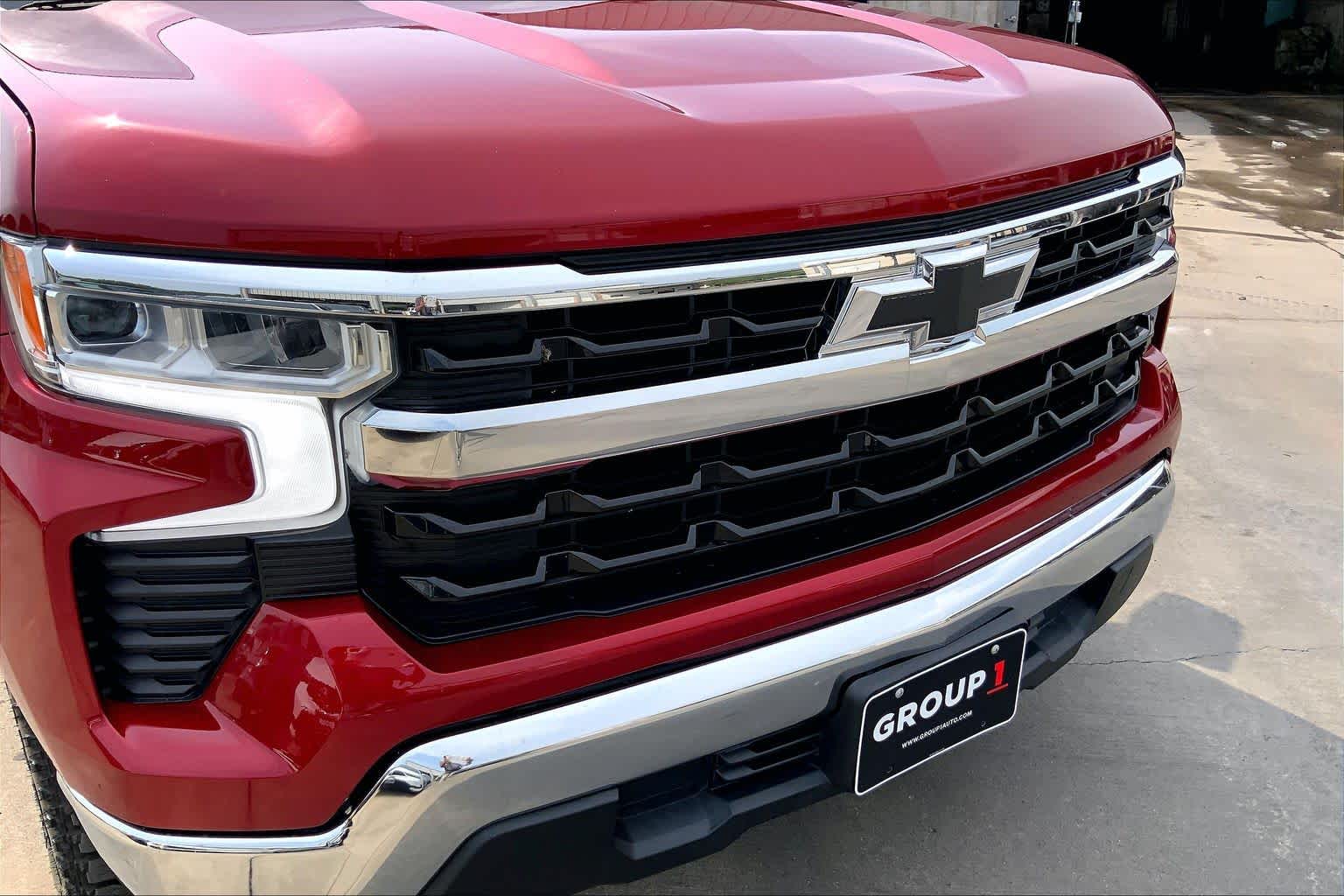 2022 Chevrolet Silverado 1500 LT Cherry Red Tintcoat at Tomball Chrysler Dodge Jeep Ram