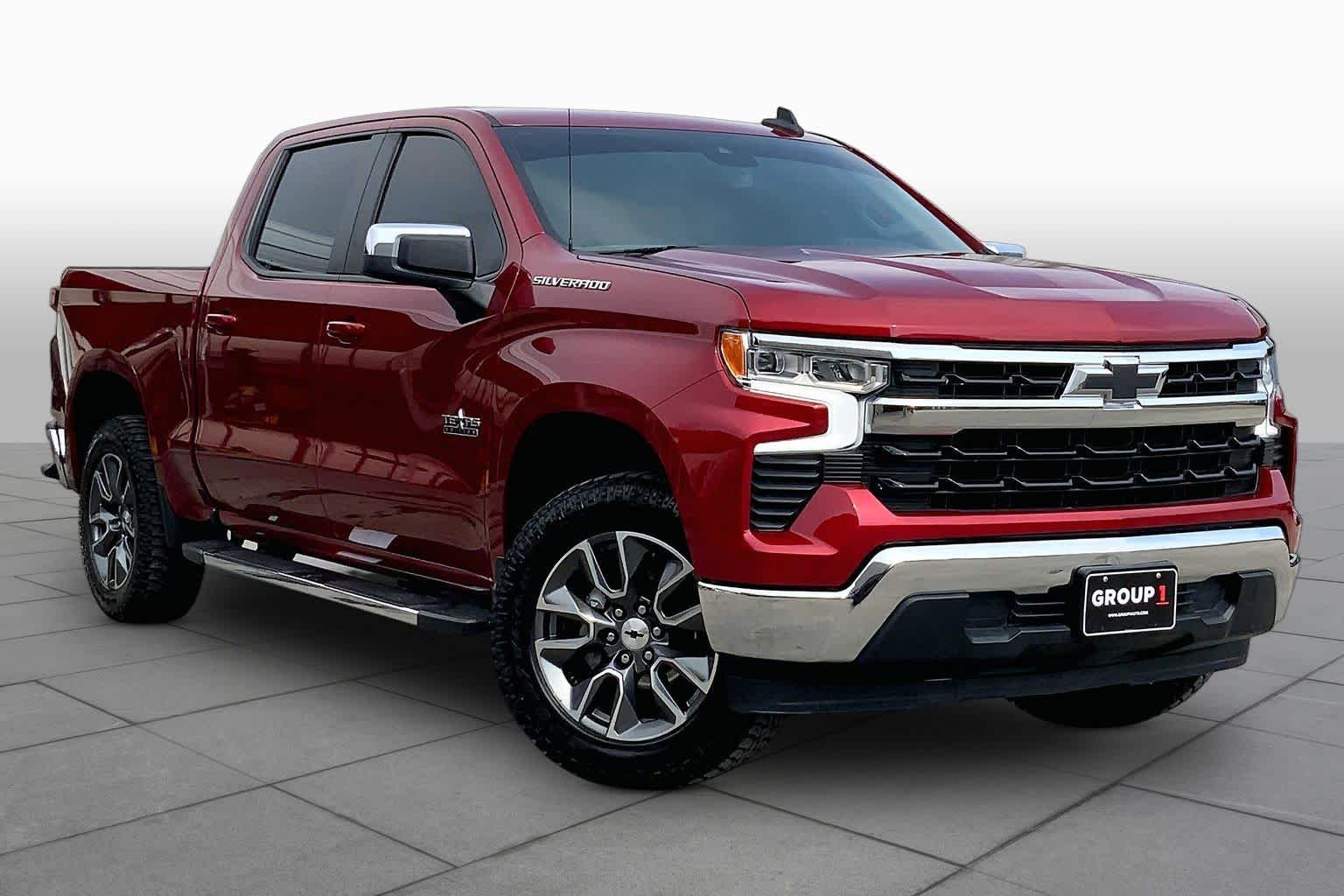 2022 Chevrolet Silverado 1500 LT Cherry Red Tintcoat at Tomball Chrysler Dodge Jeep Ram