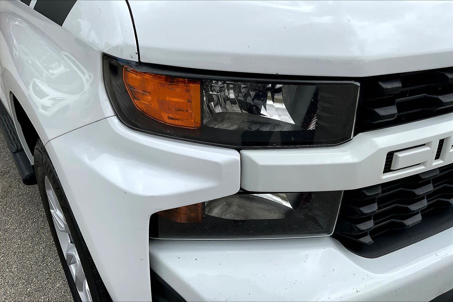2020 Chevrolet Silverado 1500 Custom Summit White at AutoNation Ford Gulf Fwy