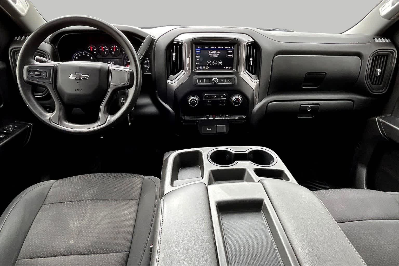 2020 Chevrolet Silverado 1500 Custom Summit White at AutoNation Ford Gulf Fwy