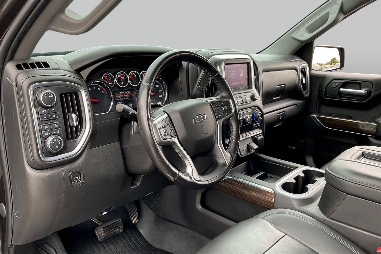 2021 Chevrolet Silverado 1500 LT Trail Boss Oxford Brown Metallic at AutoNation Chevrolet Gulf Fwy