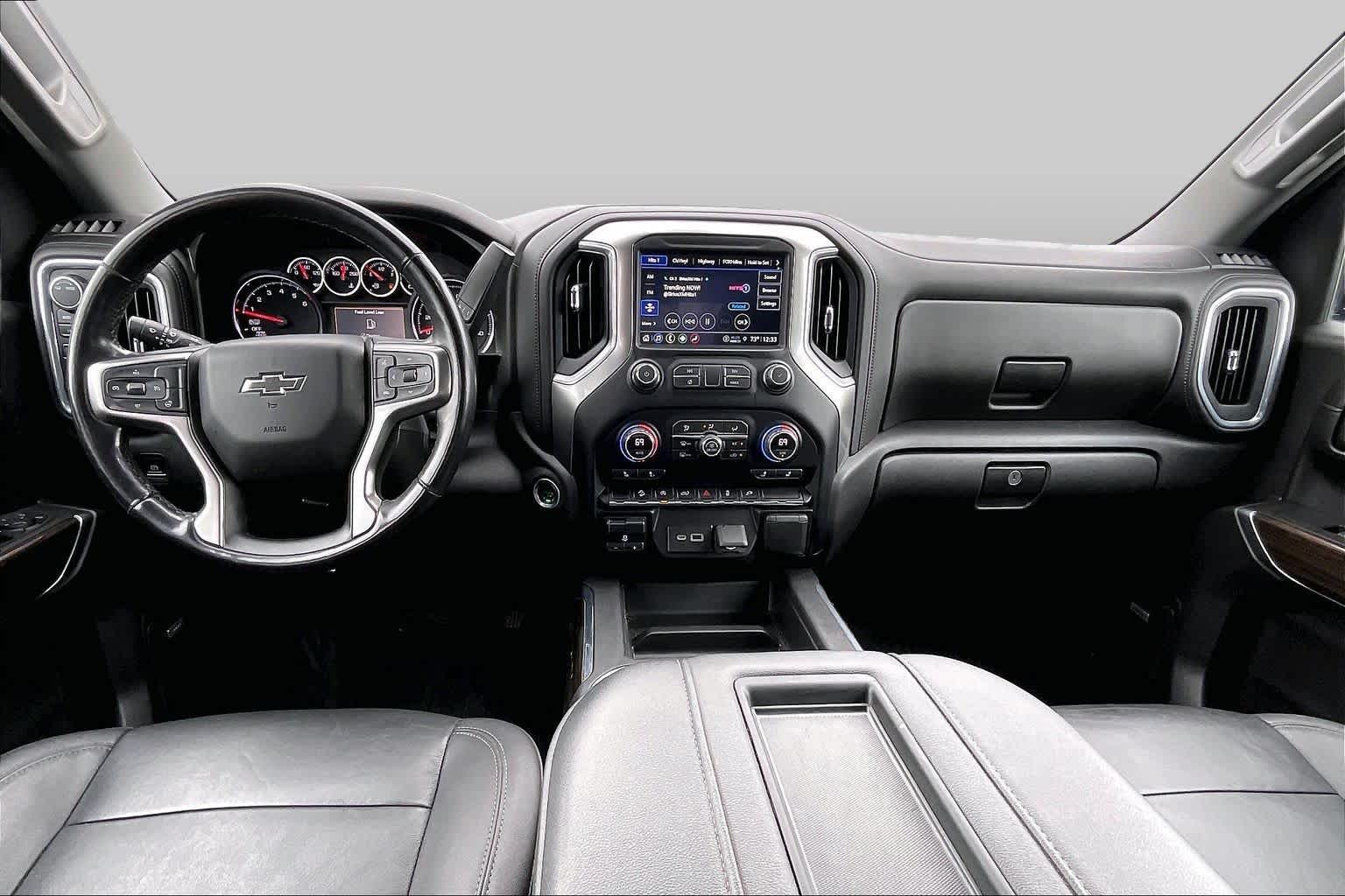 2021 Chevrolet Silverado 1500 LT Trail Boss Oxford Brown Metallic at AutoNation Chevrolet Gulf Fwy