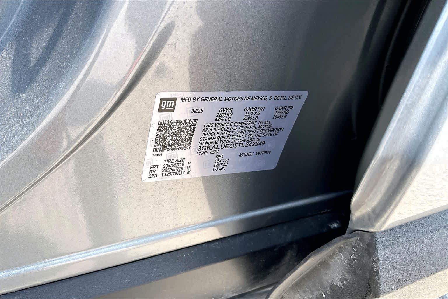 2026 GMC Terrain AWD Elevation Sterling Metallic at Gullo Toyota