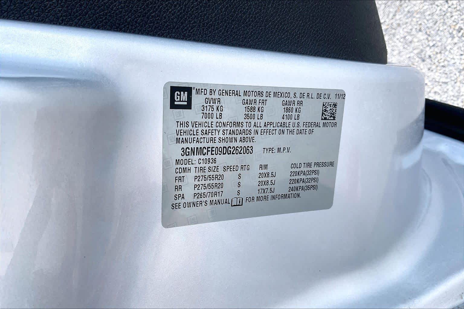 2013 Chevrolet Black Diamond Avalanche LT Silver Ice Metallic at Westside Kia