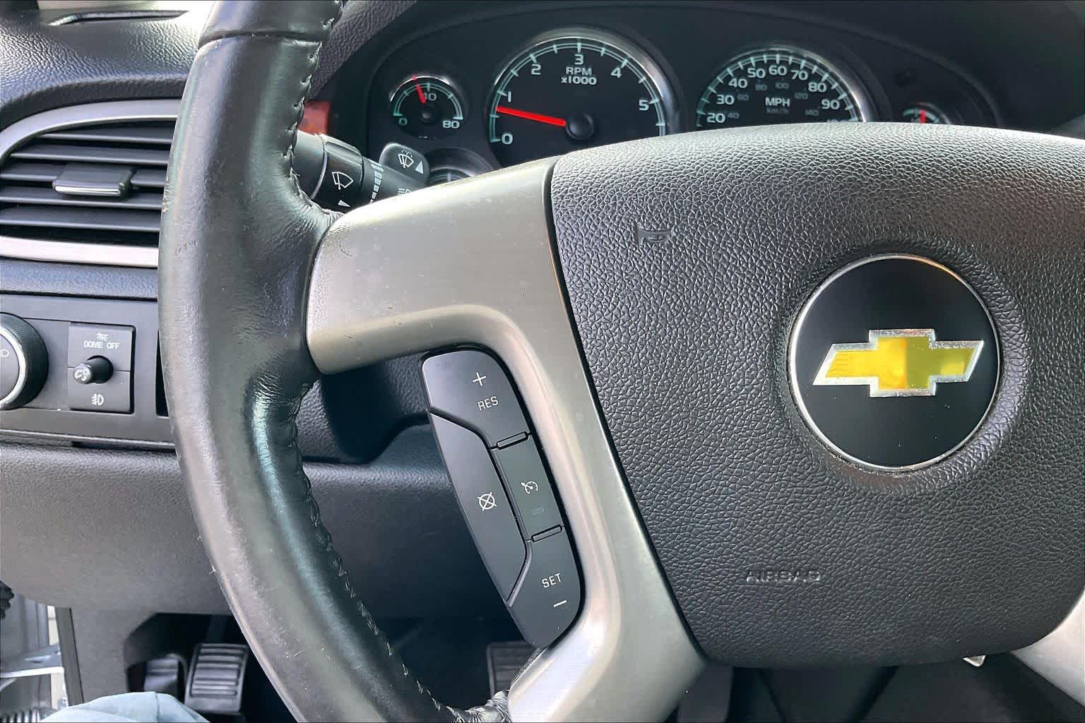 2013 Chevrolet Black Diamond Avalanche LT Silver Ice Metallic at Westside Kia