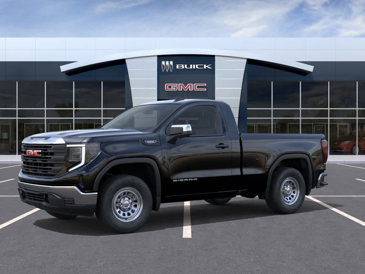 2026 GMC Sierra 1500 Pro Onyx Black at Group 1 GMC Buick South