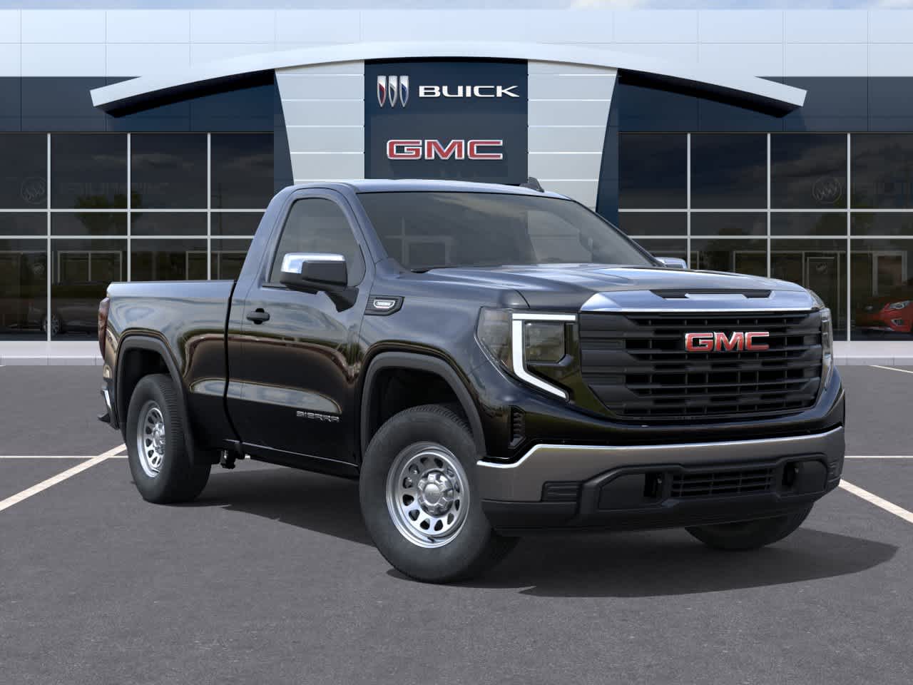 2026 GMC Sierra 1500 Pro Onyx Black at Group 1 GMC Buick South