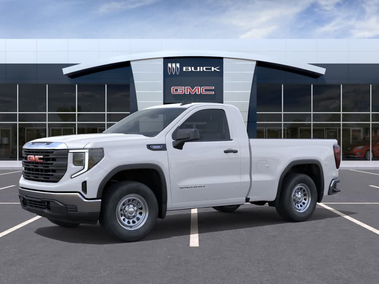 2026 GMC Sierra 1500 Pro Summit White at Group 1 GMC Buick South
