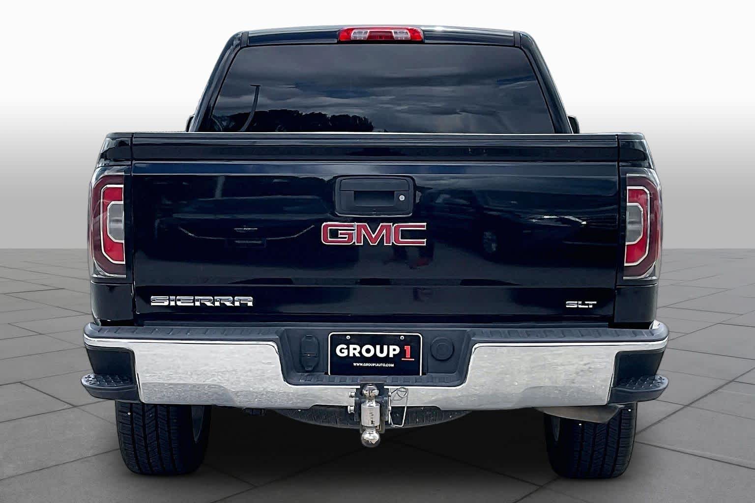2018 GMC Sierra 1500 SLT Onyx Black at Group 1 GMC Buick South
