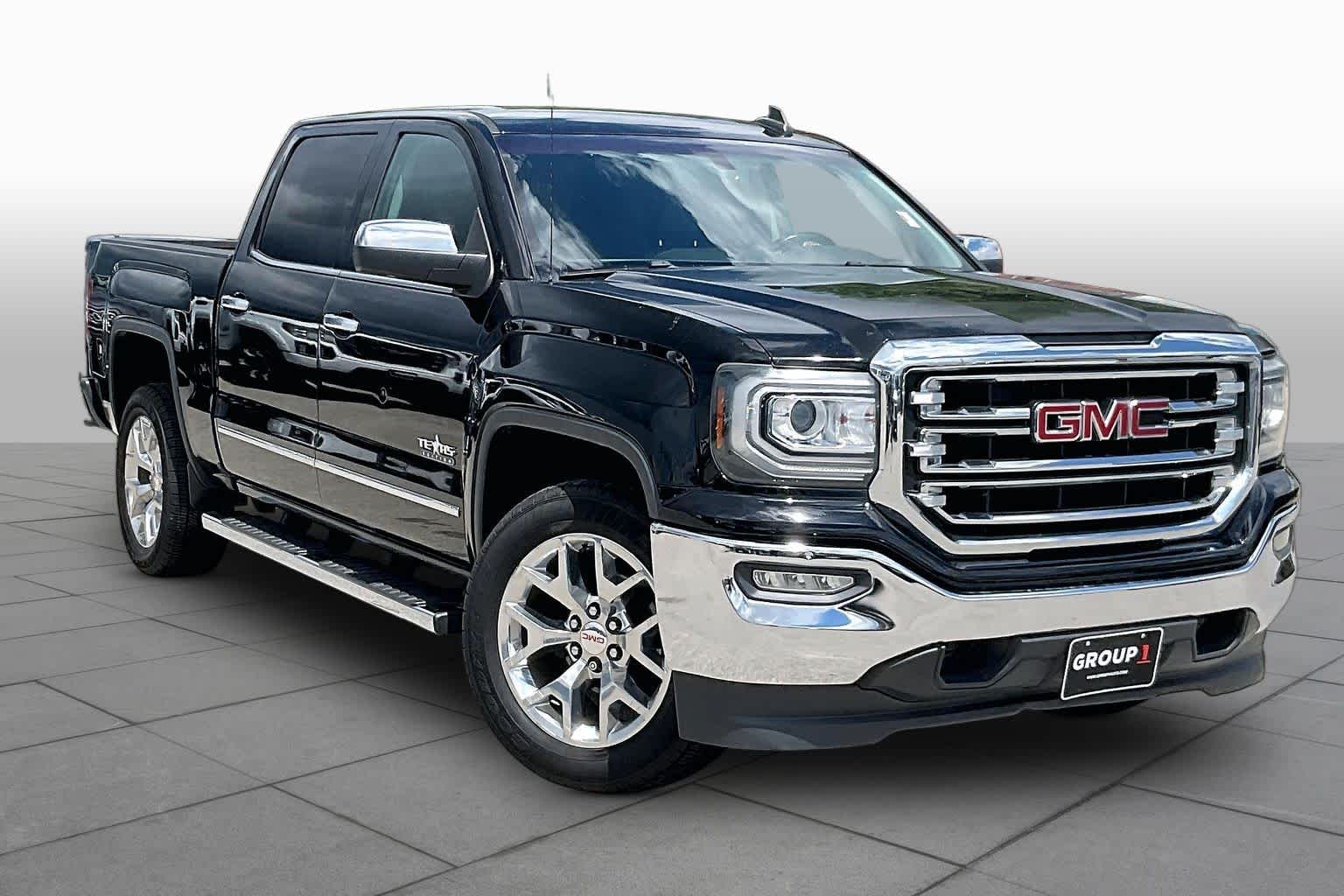 2018 GMC Sierra 1500 SLT Onyx Black at Group 1 GMC Buick South