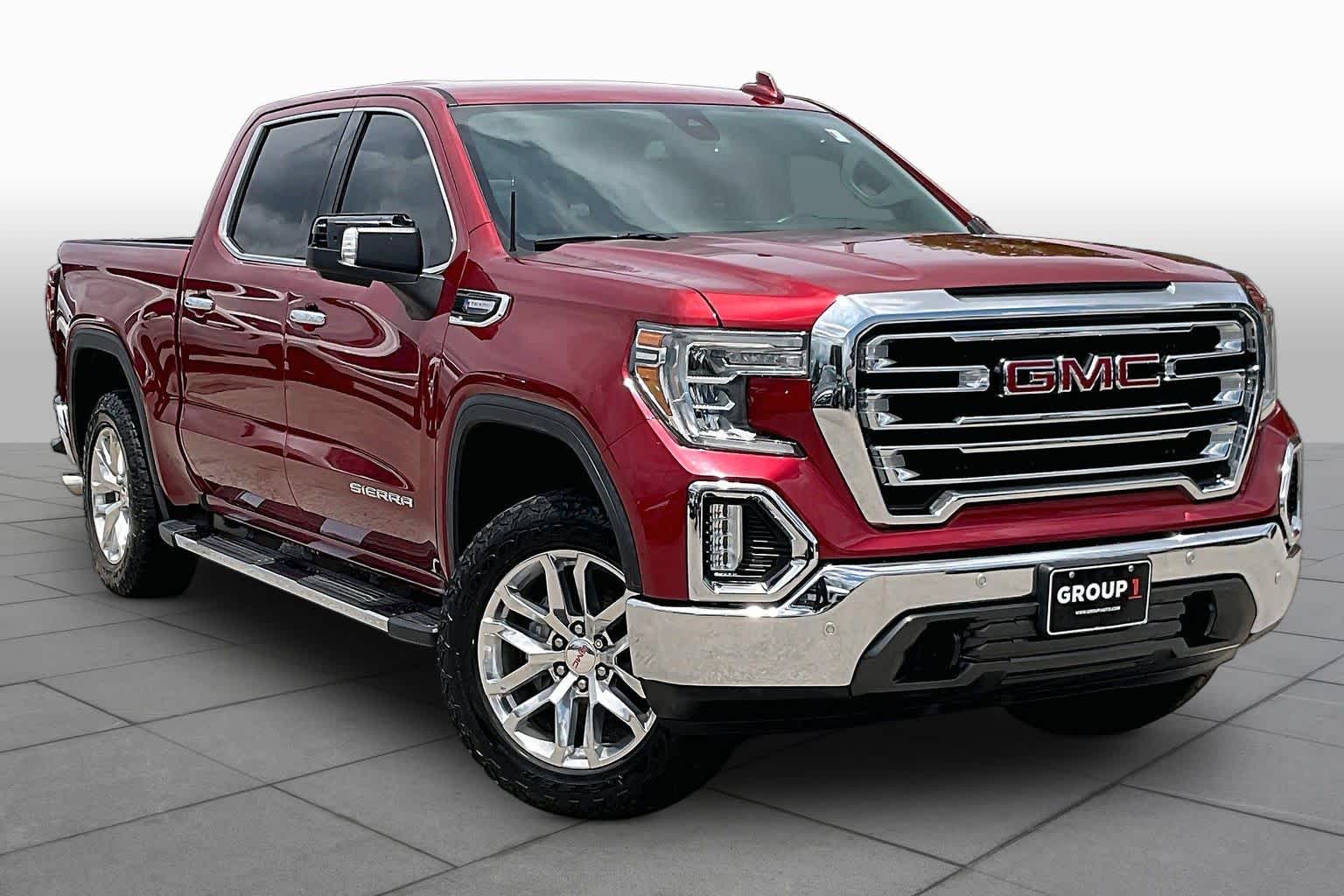 2019 GMC Sierra 1500 SLT Red Quartz Tintcoat at Group 1 GMC Buick South