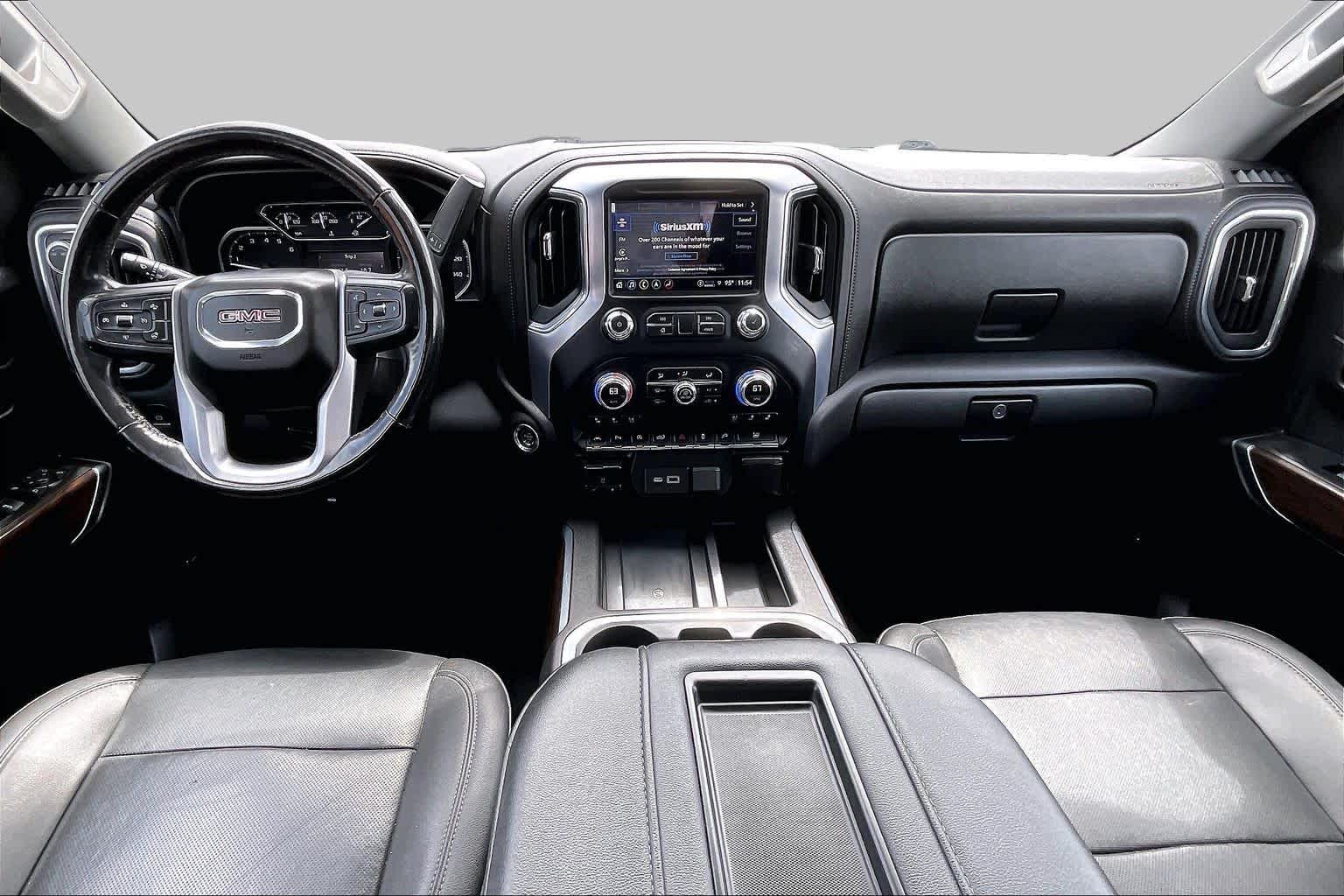 2021 GMC Sierra 1500 SLT White Frost Tricoat at Group 1 GMC Buick South